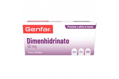 Dimenhidrinato 50 Mg Genfar...