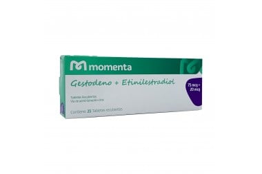 Gestodeno 75 Mcg + Etinilestradiol 20Mcg Momenta 21 Tabletasrecubiertas