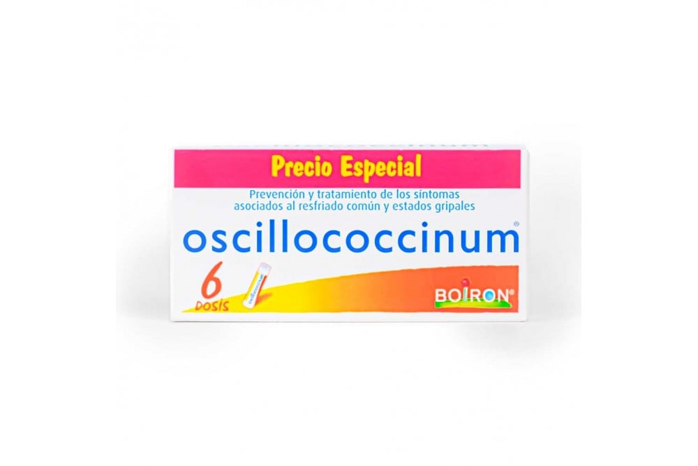 Oferta Oscillococcinum Boiron 2 Cajas 6 Dosis C/U