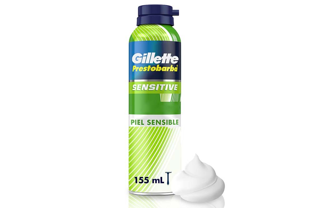 Espuma Para Afeitar Gillette Sensitive 155 Ml