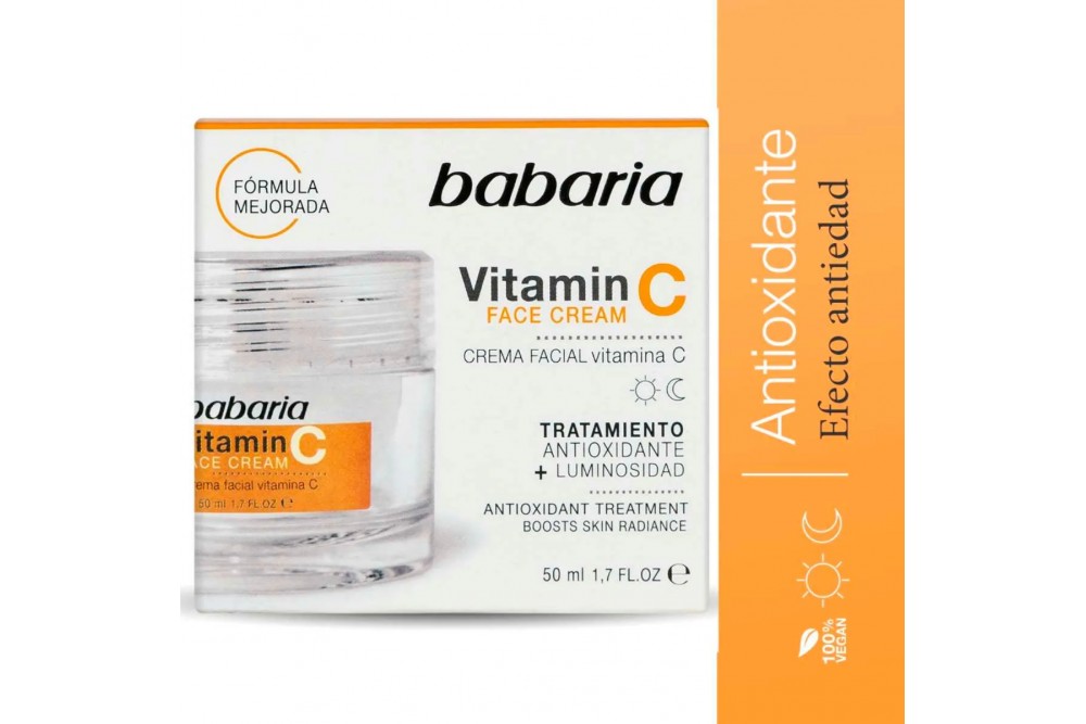 Crema Facial Babaria Vitamina C 50 Ml