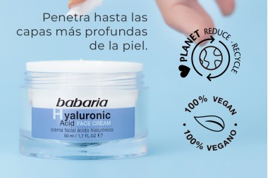 Crema Facial Babaria Ácido Hialurónico 50 Ml