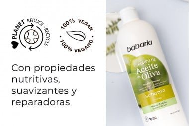 Shampoo Babaria Aceite De Oliva 700 Ml