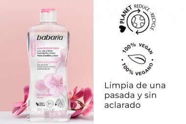 Agua Micelar Babaria Rosa Mosqueta 400 Ml