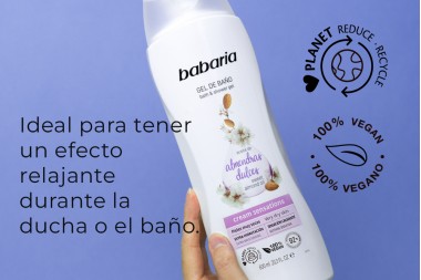 Gel De Baño Babaria Almendras Dulces 600 Ml