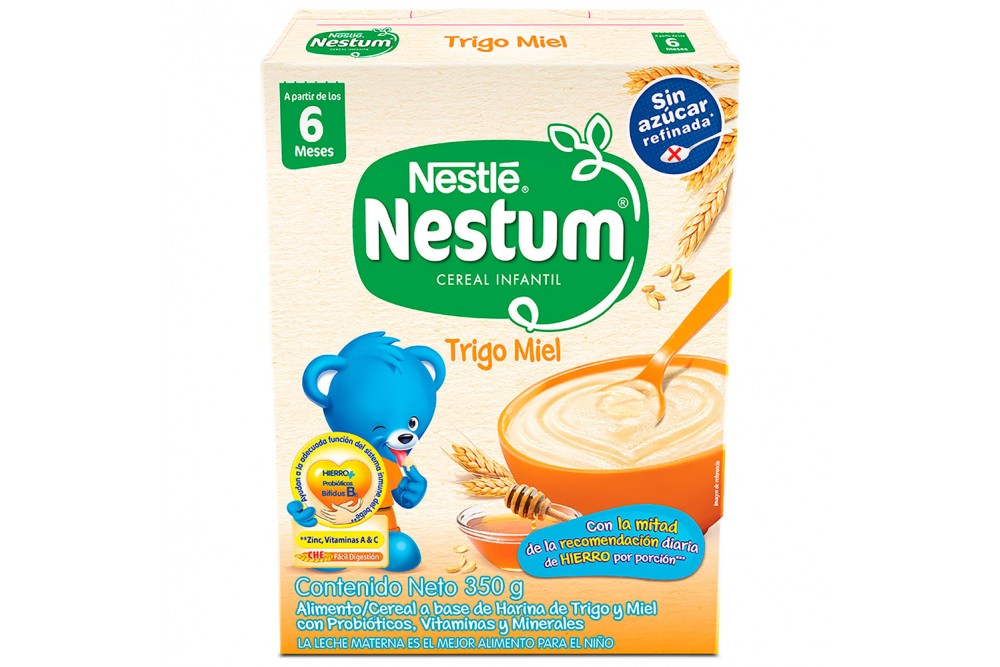 Nestum Cereal Infantil Trigo Miel 350 g