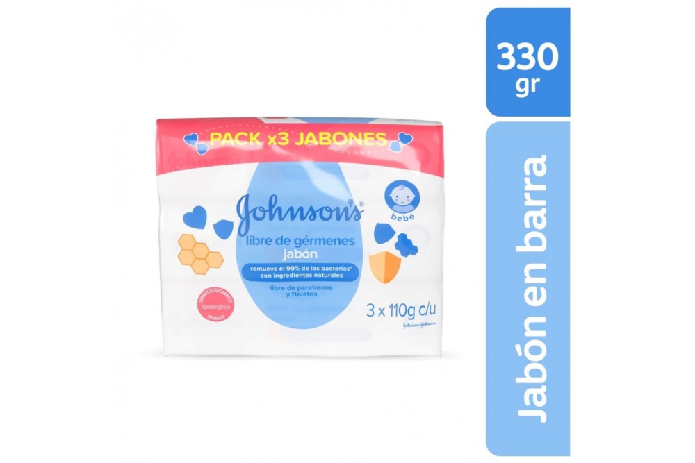 Oferta Jabón Johnson'S Baby En Barra 330 G