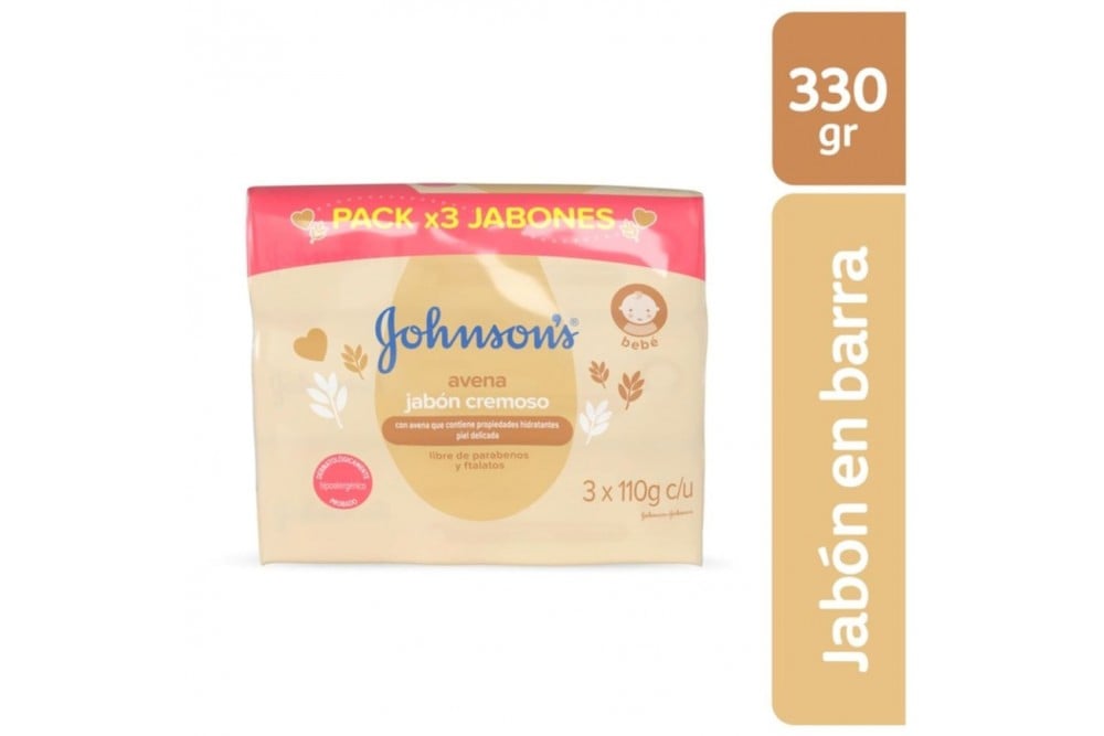 Oferta Jabon Cremoso Johnson'S Baby 330 G