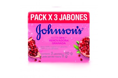 Oferta Jabón Johnson'S Nutri Spa 3 Unds