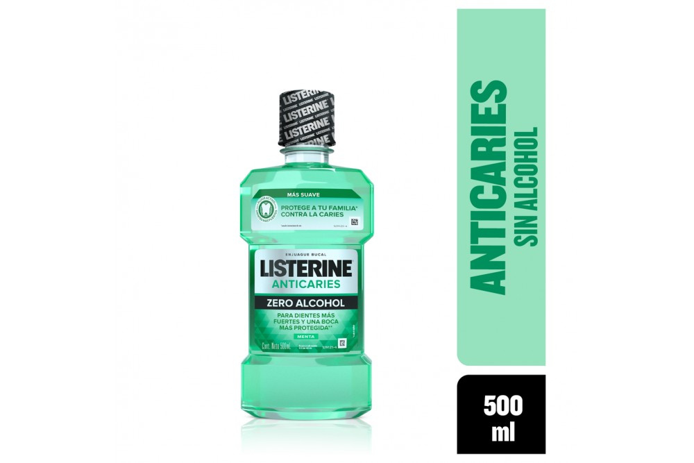 Enjuague Bucal Listerine Anticaries 500 Ml