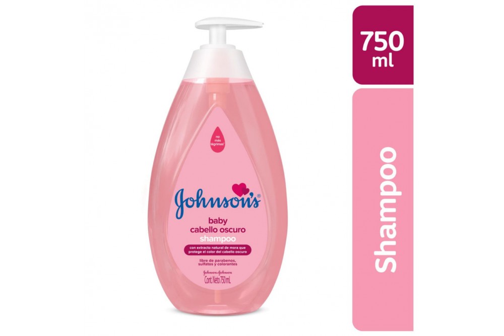 Shampoo Johnson'S Baby Cabello Oscuro 750 Ml