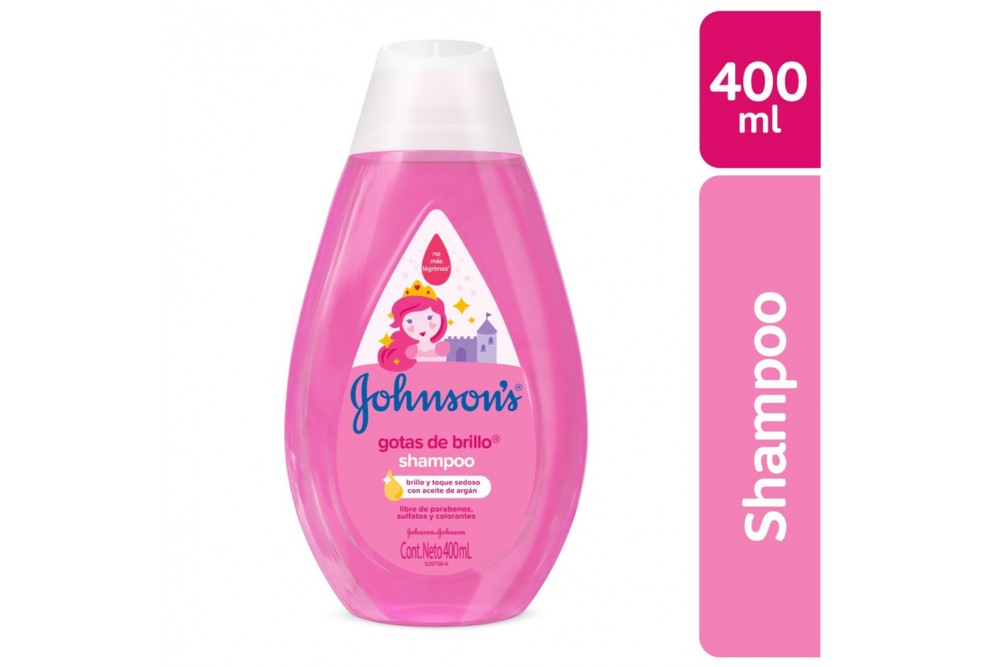 Shampoo Johnson'S Gotas De Brillo 400 Ml