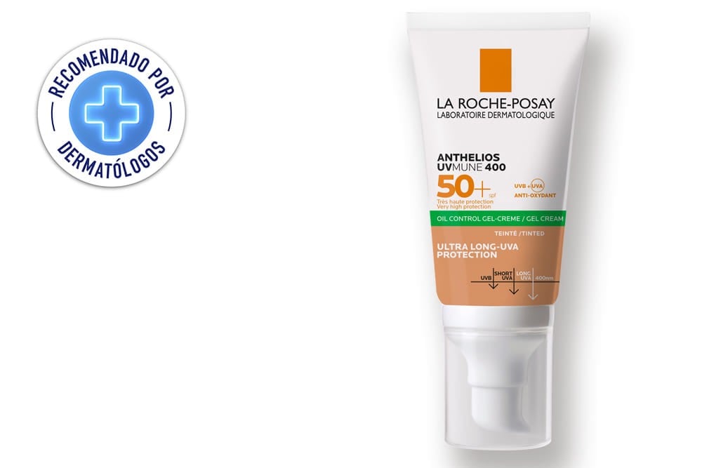 Protector Solar Anthelios Xl Spf 50 Con Color 50 Ml