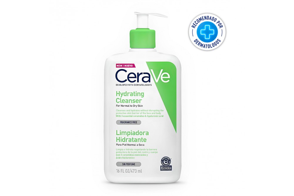 Limpiador Hidratante Cerave Piel Normal Y Seca 473 Ml