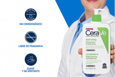 Limpiador Hidratante Cerave Piel Normal Y Seca 473 Ml