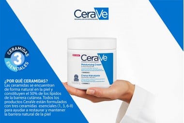 Crema Hidratante CeraVe pie seca a muy seca 454 g