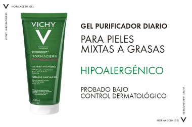 Gel Limpiador Purificante Vichy Normaderm Phytosolution 200 Ml