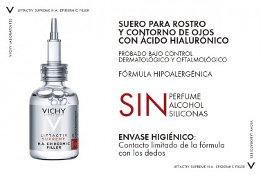 Serum Antiedad Vichy Liftactiv Supreme Con Acido Hialurónico 30 Ml