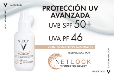 Protector Solar Antiedad Vichy Capital Soleil Spf 50 40 Ml