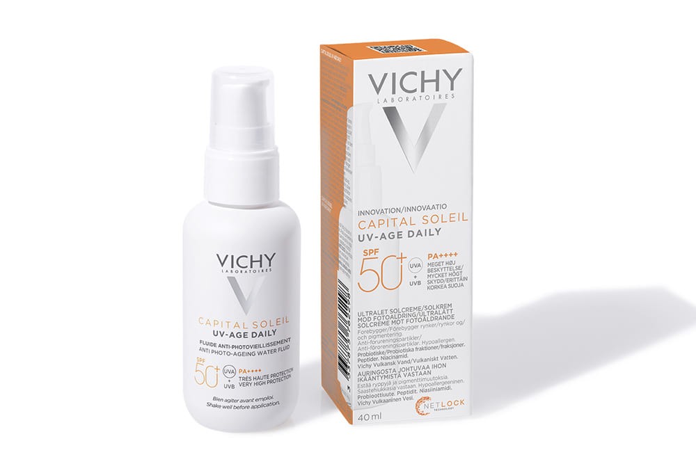 Protector Solar Antiedad Vichy Capital Soleil Spf 50 40 Ml