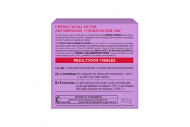 Ácido Hialurónico Revitalift Cuidado Dia Spf 50 50 Ml