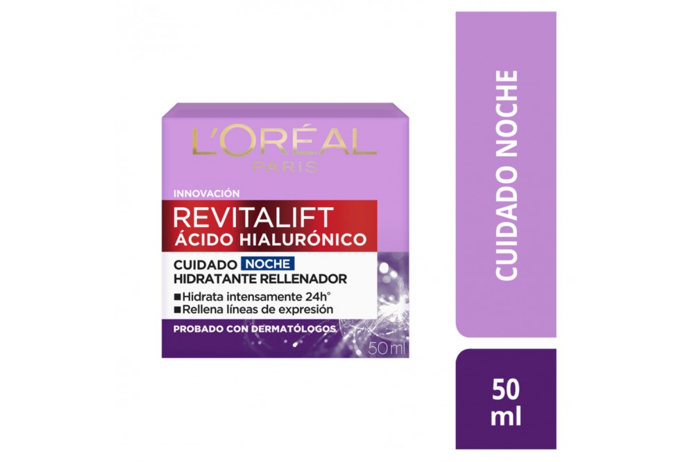 Crema Hidratante Revitalift Ácido Hialurónico 50 Ml