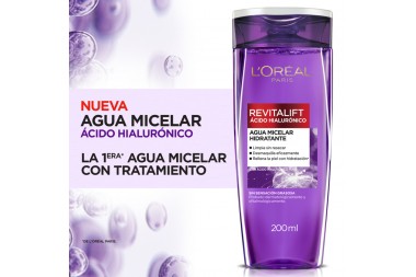 Agua Micelar Hidratante L'Oreal Revitalift 200 Ml