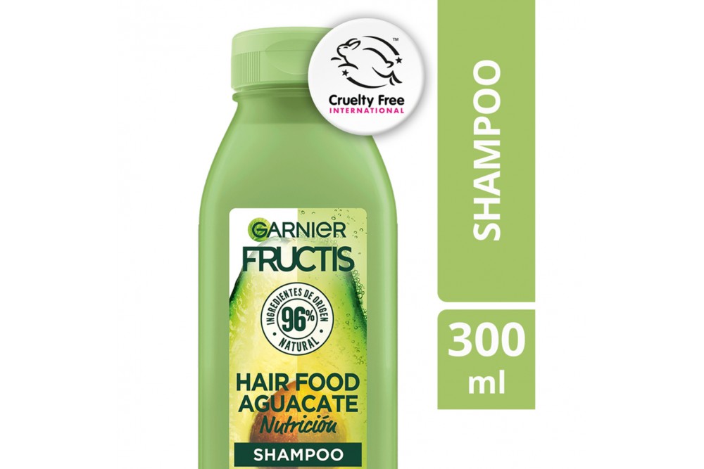 Shampoo Garnier Fructis Nutrición Hair Food Aguacate 300 Ml