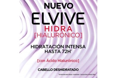 Shampoo Elvive Hidra Hialurónico 370 Ml