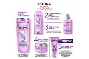 Mascarilla Capilar Elvive Hidra Hialurónico 300 Ml