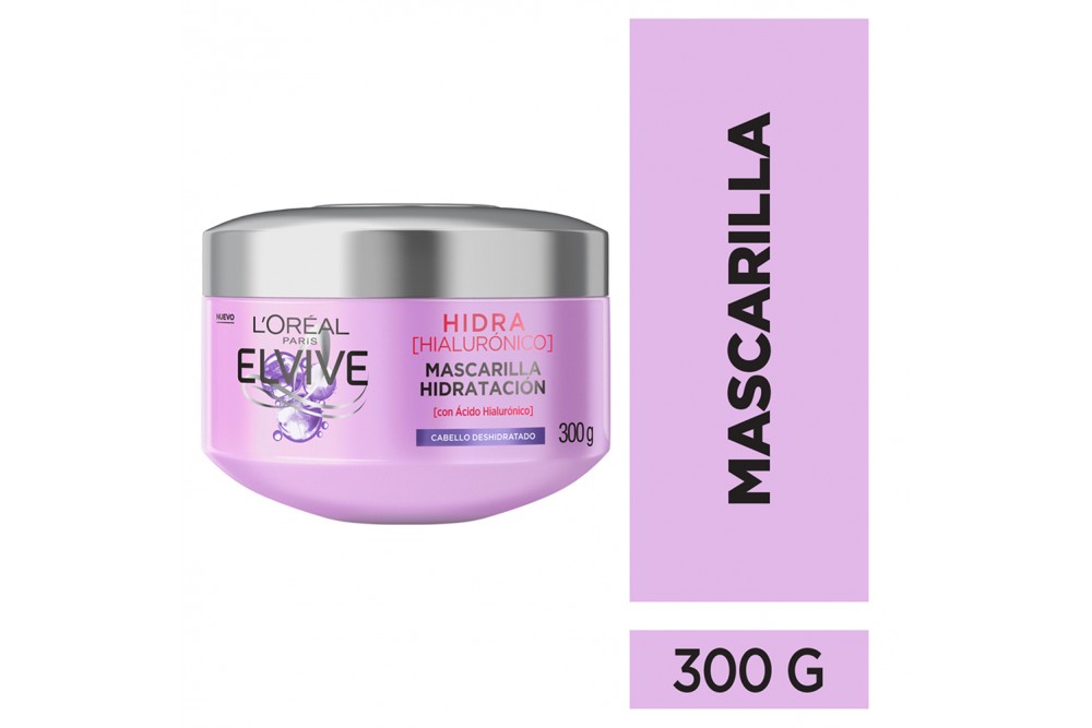 Mascarilla Capilar Elvive Hidra Hialurónico 300 Ml