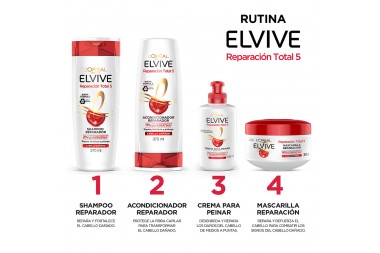 Shampoo Elvive Reparación Total 5 370 Ml