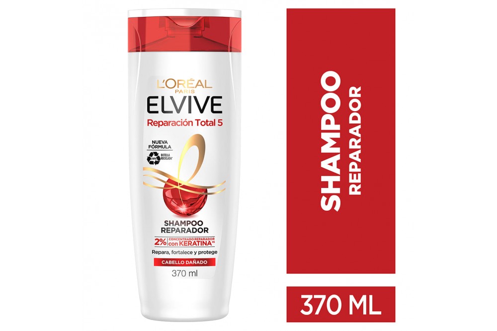 Shampoo Elvive Reparación Total 5 370 Ml