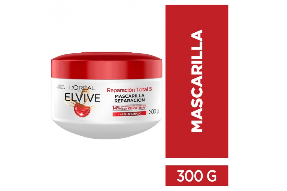 Mascarilla Elvive Reparación Total 5 300 G