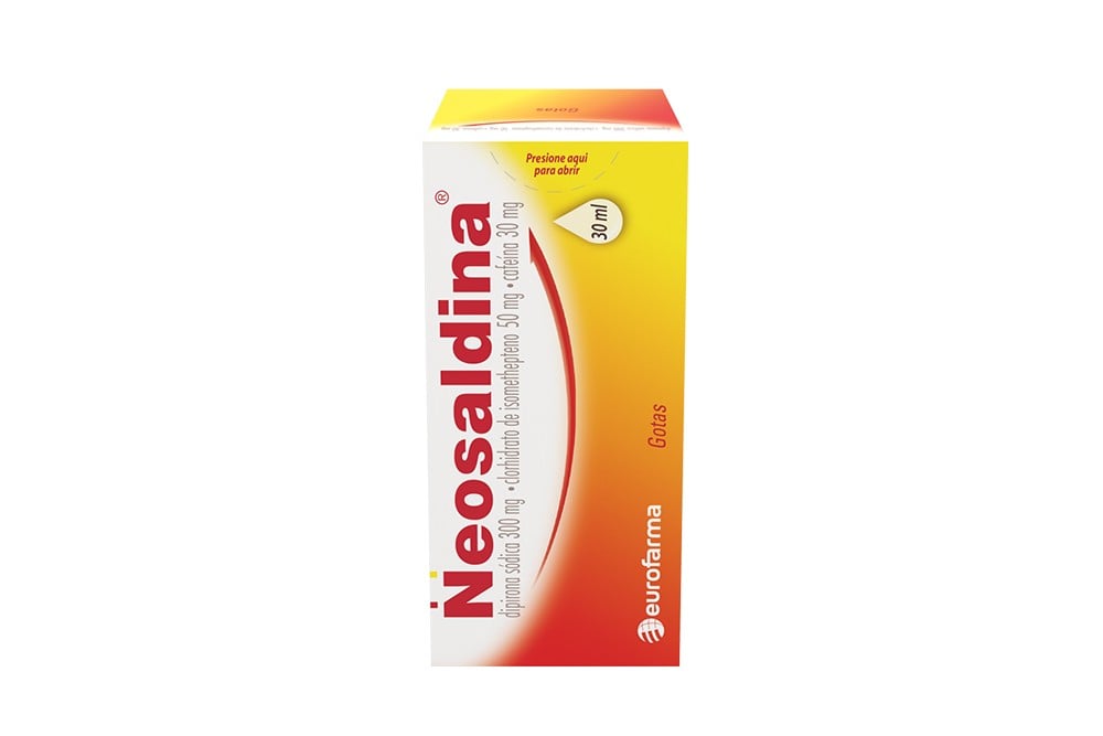 Neosaldina Gotas 300 / 50 / 30 mg 30 mL