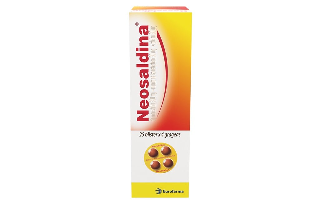 Neosaldina 300/30/30 mg 100 tabletas