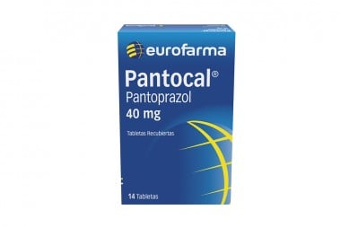 Pantoprazol Pantocal 40 mg 14 Tabletas Recubiertas