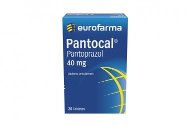 Pantoprazol Pantocal 40 mg 28 Tabletas Recubiertas