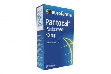 Pantoprazol Pantocal 40 mg 28 Tabletas Recubiertas