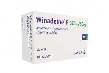 Winadeine 325 / 8 mg Caja Con 100 Tabletas