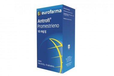 Crema Promestrieno Antrofi 10 Mg/G 30 G Y 20 Aplicadores