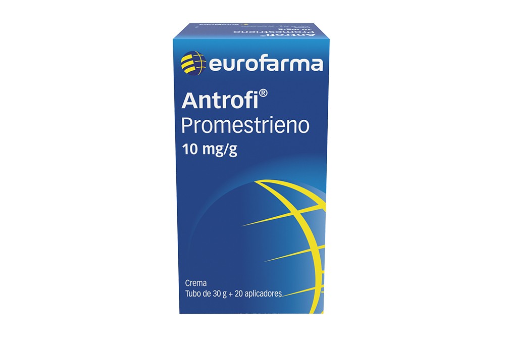 Crema Promestrieno Antrofi 10 Mg/G 30 G Y 20 Aplicadores