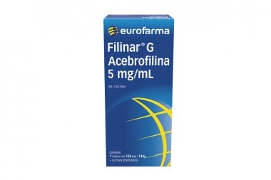 Acebrofilina Filinar G 5 mg/ mL 120 mL