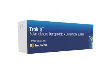 Crema Betametasona dipropionato Trok G Tópica 20 g