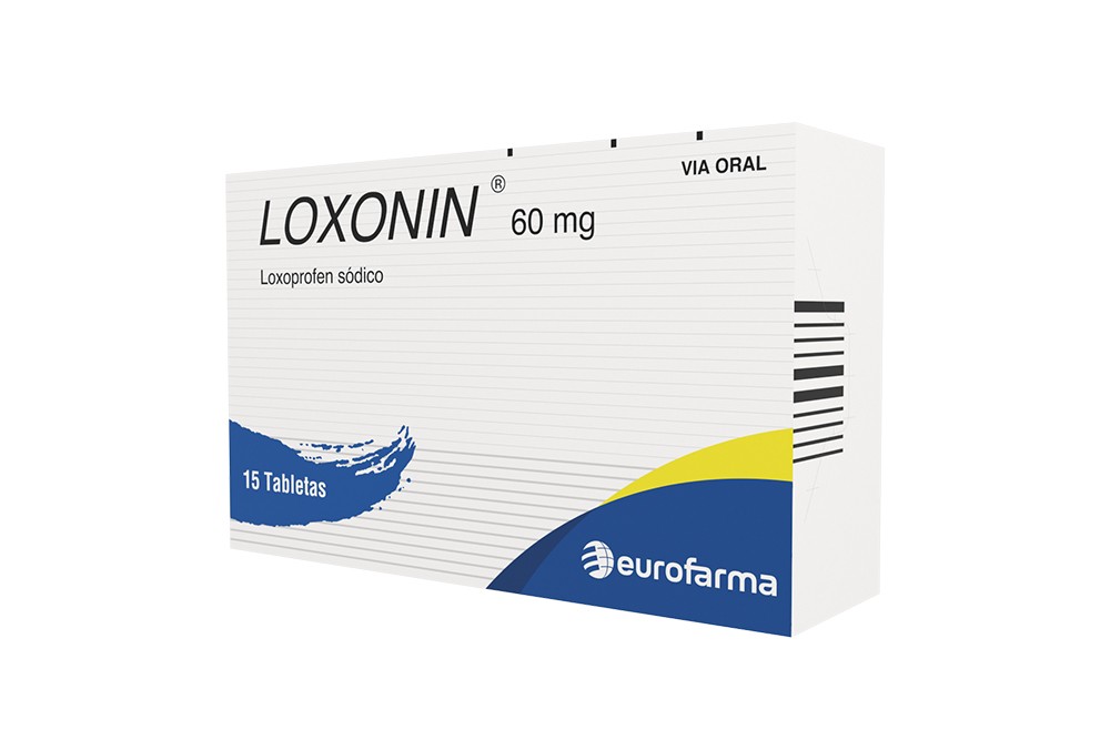 Loxoprefen Sódico Loxonin 60 Mg 15 Tabletas