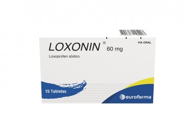 Loxoprefen Sódico Loxonin 60 Mg 15 Tabletas