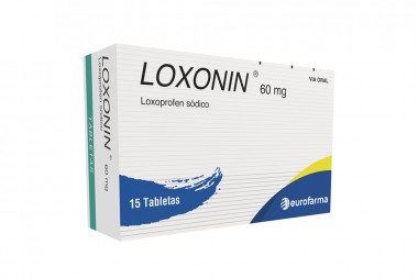 Loxoprefen Sódico Loxonin 60 Mg 15 Tabletas