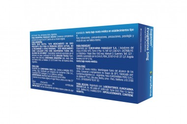 Suganon Evogliptina 5 Mg 30 Comprimidos Recubiertos