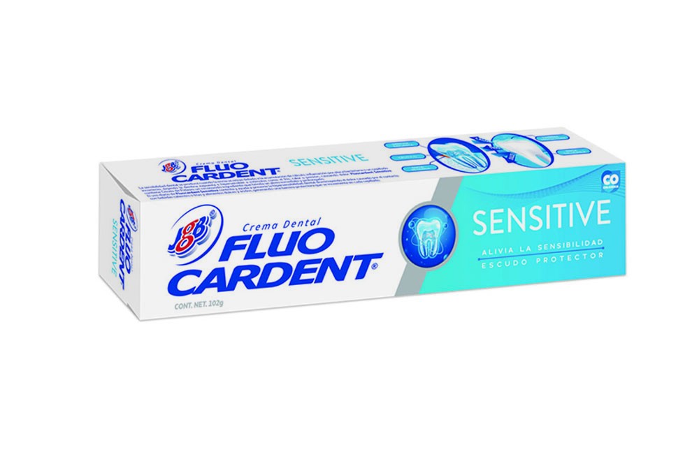 Crema Dental Fluocardent Sensitive 102 G