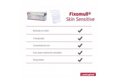 Gasa Adhesiva Fixomull Skin Sensitive 15Cm X 5M Und